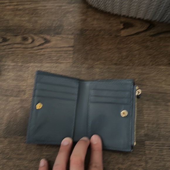 Knit Leather Wallet - Unused - Received as gift - Picture 2 of 2